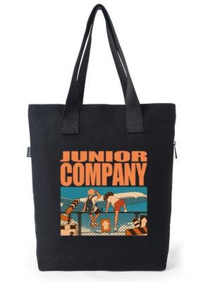 Stylish Sublimation Printed Custom Made Modern Cotton Canvas Tote Bags