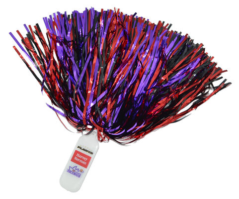 Promotional Recyclable Gloss PET Pom Pom Cheering Stick For Sport Activities