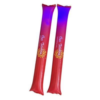 Custom Made Cheering PE Bang Bang Stick For Sports Concert