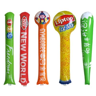 Custom Made Cheering PE Cheering Stick Creative Shape For Sports