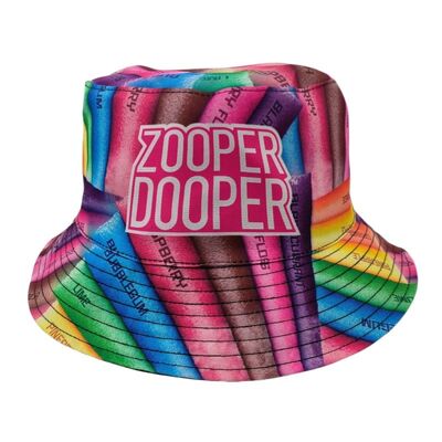 Promotional Polyester Reversible Bucket Hat Full Colour Printed