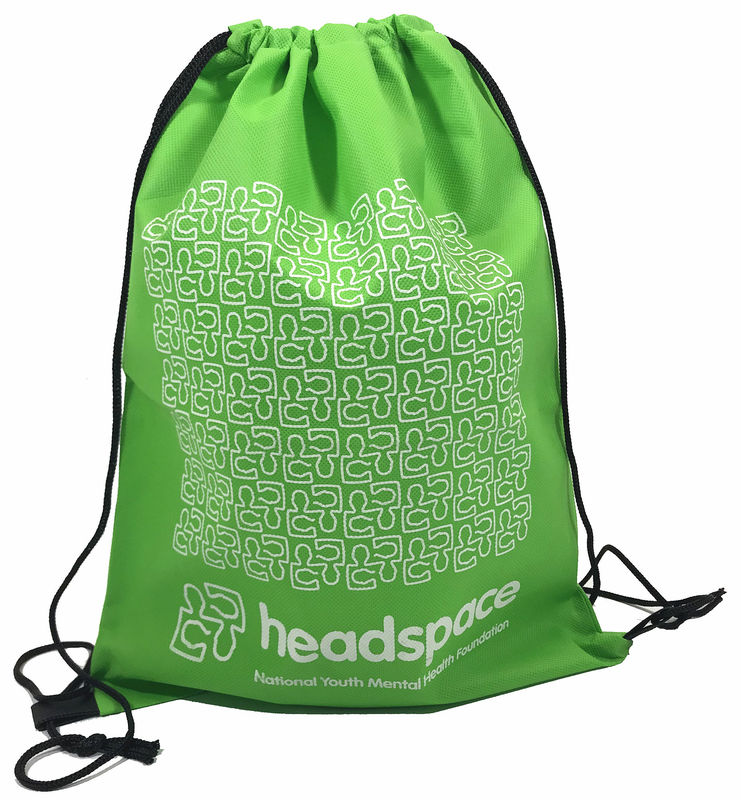 Promotional Custom Made Non Woven Drawstring Bags For Your Business Needs
