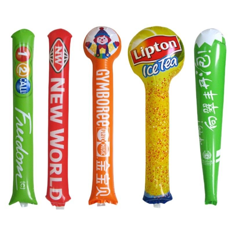 Custom Made Cheering PE Cheering Stick Creative Shape For Sports
